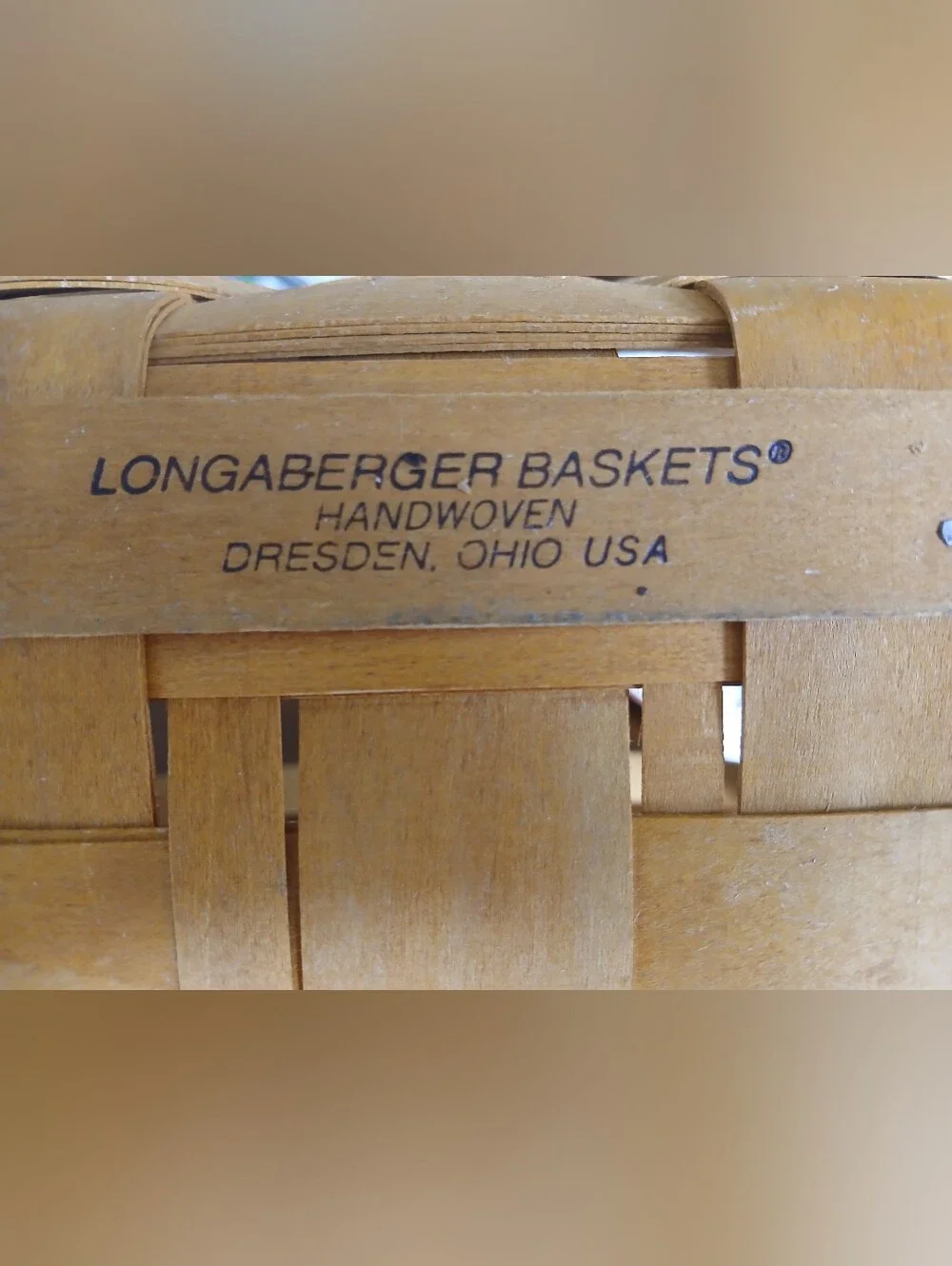 Longaberger Pie Basket w/ Liner & Protector